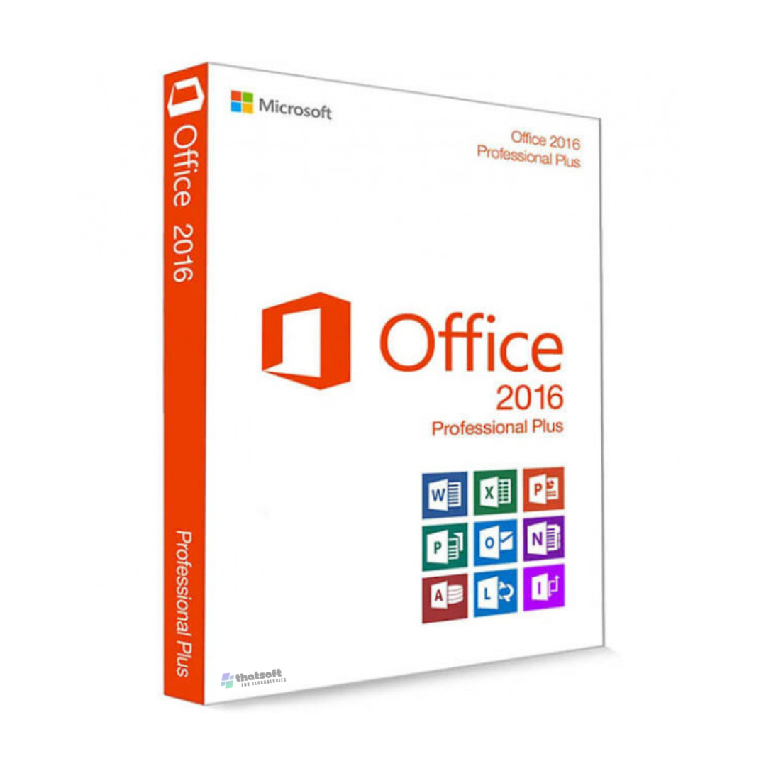 Microsoft Office Professional Plus 2016 32/64 bit